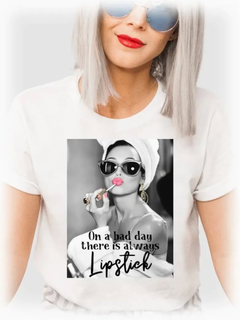 On A Bad Day Tee